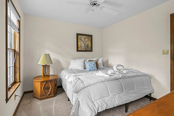 king bed