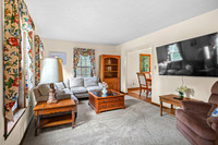 Front living room with plenty of seating