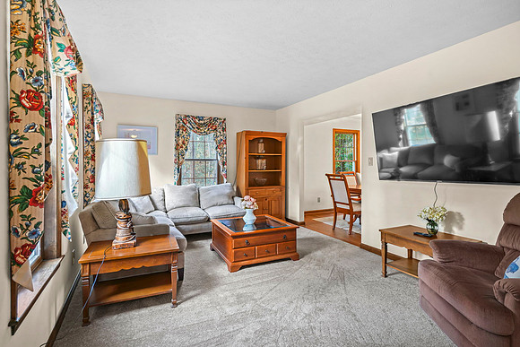 Front living room with plenty of seating