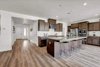 kitchen and front entryway