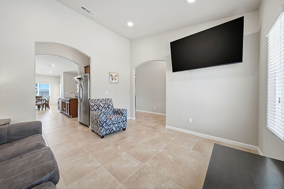 front living area