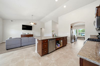 view of the mail living area