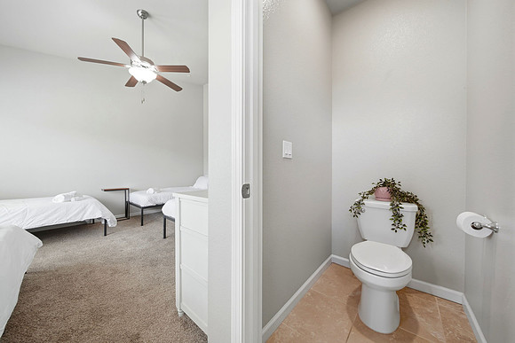 toilet closet in master bath