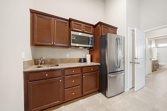 Kitchenette in in law suite