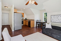 Living area, looking from the side deck.