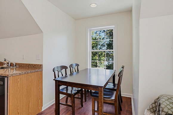 Dining area.  Seating for 4.