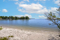 private beach