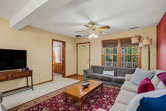 Master bedroom  off the living area
