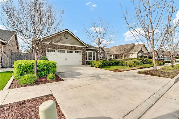 driveway to a 2 car garage