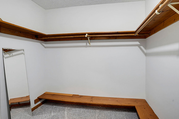 Large walk-in closet