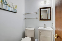 Half bath on the main floor.