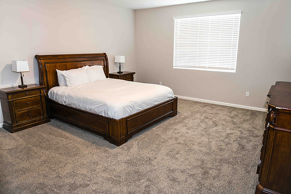 master bedroom, king bed