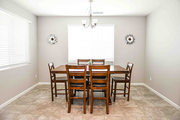 eat in kitchen area.