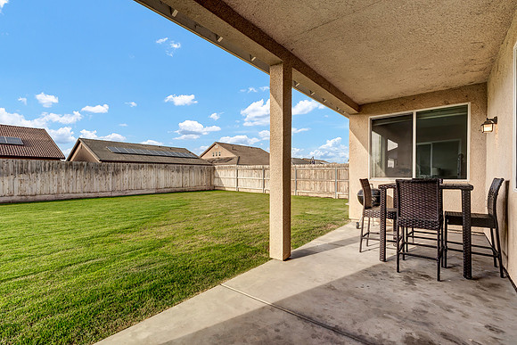 Back patio
