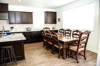 eat in kitchen.