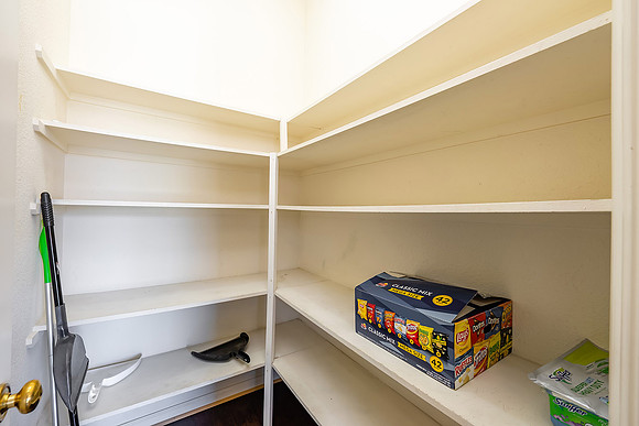 large walk in pantry